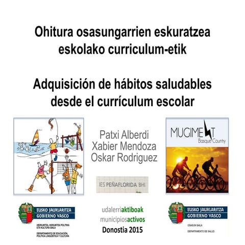 Adquisición Hábitos Saludables