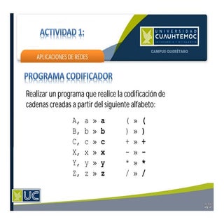 Aplicaciones de Redes - ISC - UCQ -...