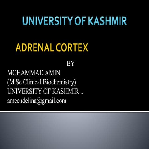 Adrenal cortex ppt