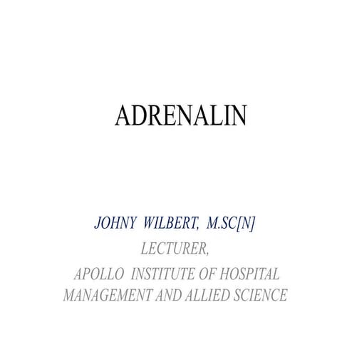 Adrenalin