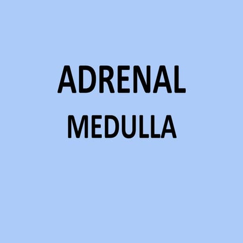 Adrenal modulla