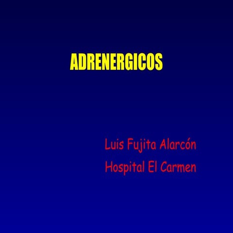 Adrenergicos Papa