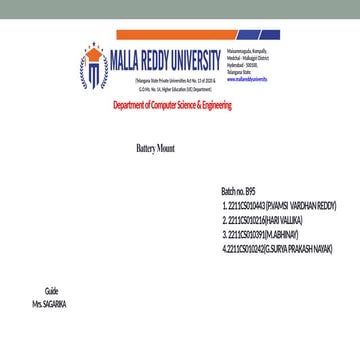 AD review 2 Batch 95 Presentation for Final Review | PPTX