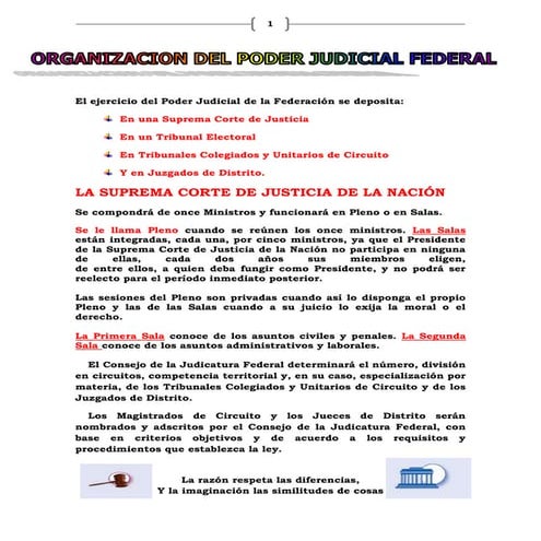 Tribunales colegiados de circuito. scjn | PDF