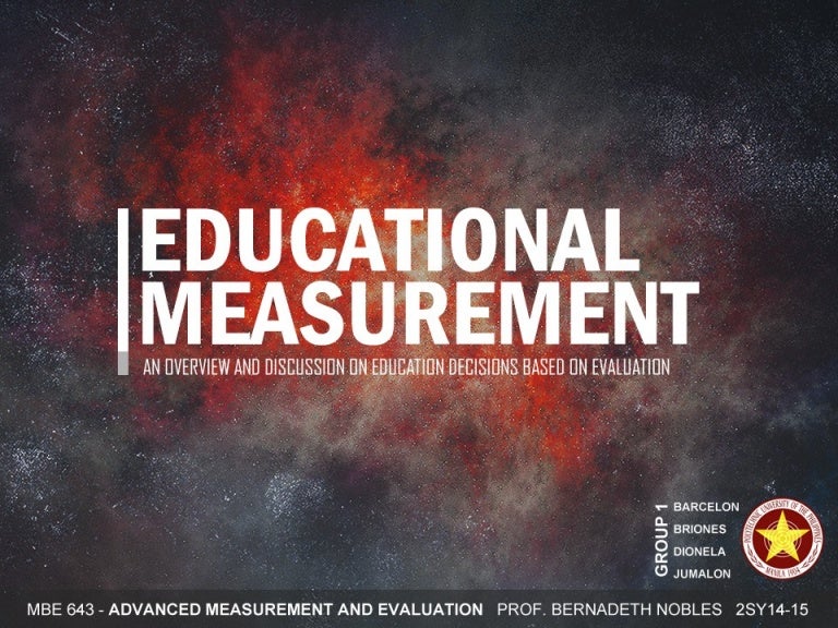 Educational Measurement