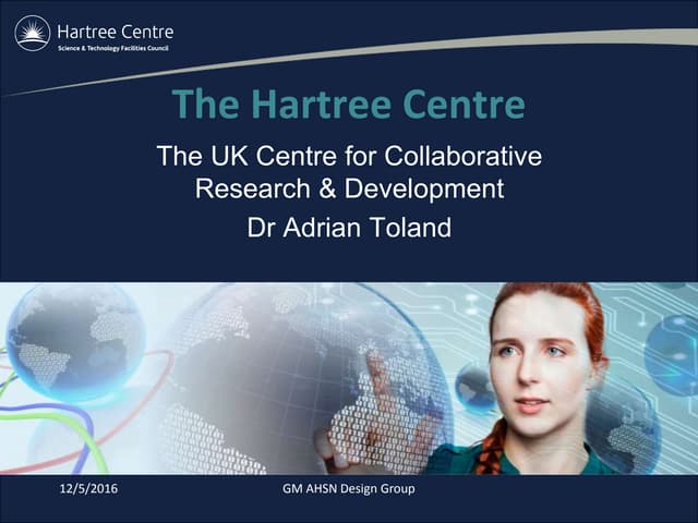 GM AHSN, MAHSC & STFC Hartree Centre Cognitive Computing Event