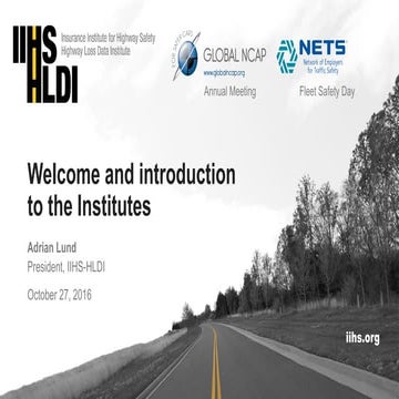 Road Map for Safer Vehicles & Fleet Safety | PPTX