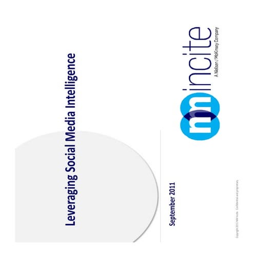 Metrics and Social Media - Walking the Talk - from Buzz to Brand Health 