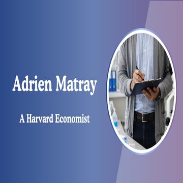 Adrien Matray - An Economist Who Has Held Positions At Princeton | PDF