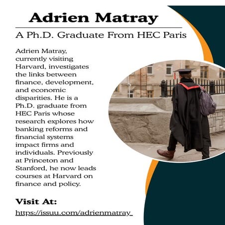 Adrien Matray - A Ph.D. Graduate From HEC Paris | PDF