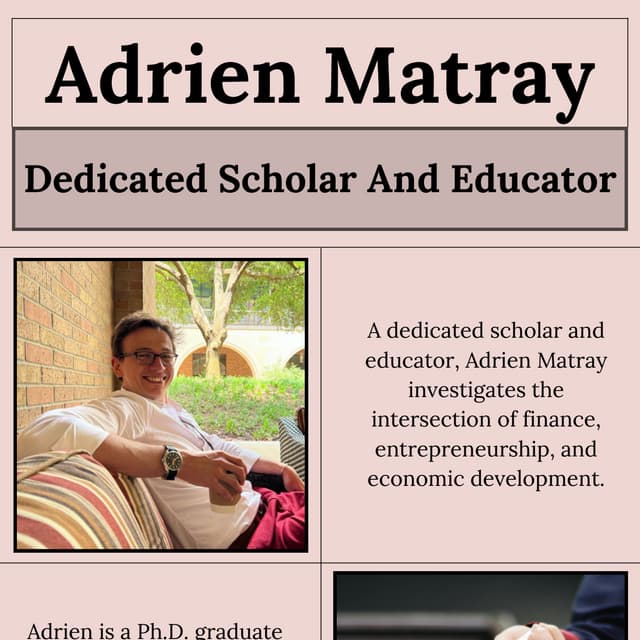 Adrien Matray - An Economist Who Has Held Positions At Princeton | PDF