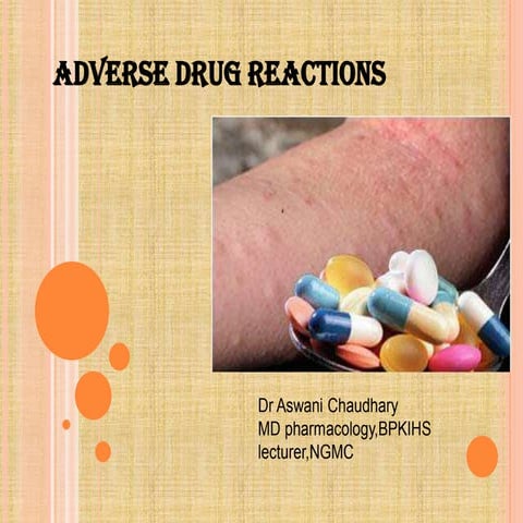 Adverse Drug Reactions (ADR): Types, Classification & Examples ...