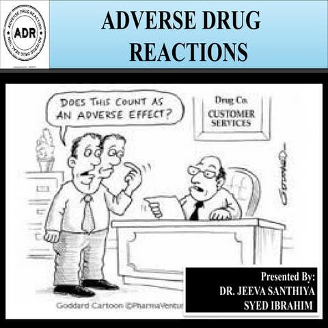 Adverse drug reaction PowerPoint presentation