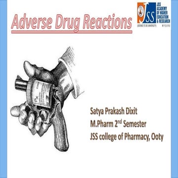 Adverse drug reactions