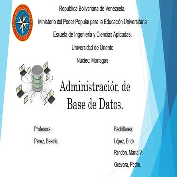 Administracion de Bases de datos