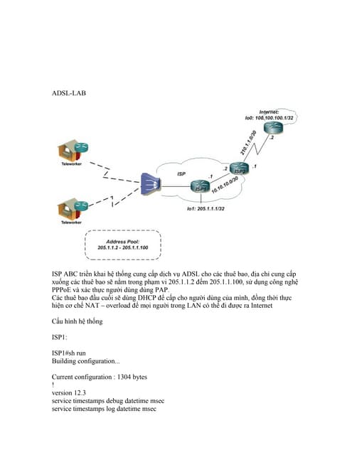 Adsl lab