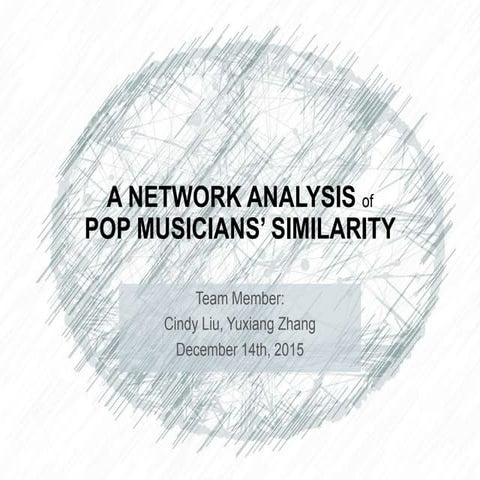 Music Network Analysis