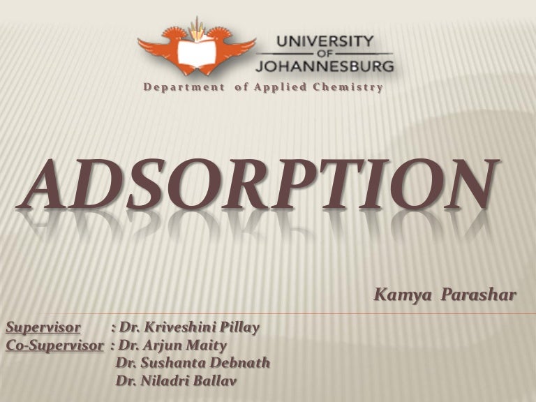 Adsorption presentation