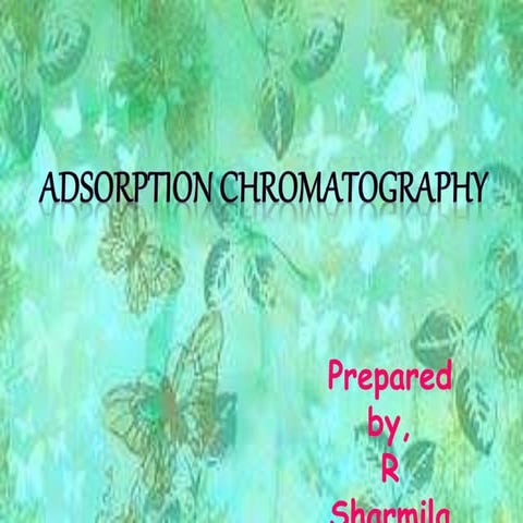 Adsorption chromatography