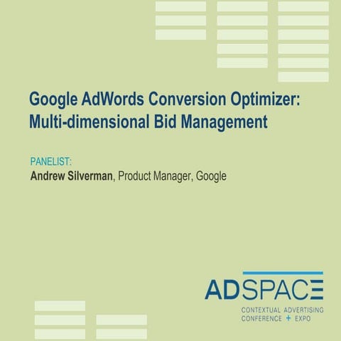 ADSPACE_Tools and Technologies — Andrew Silverman