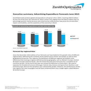 Executive summary: Advertising Expe...