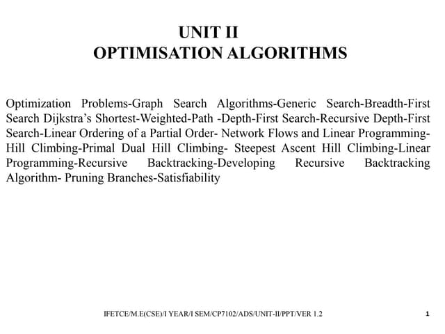 Ads unit 2 ppt