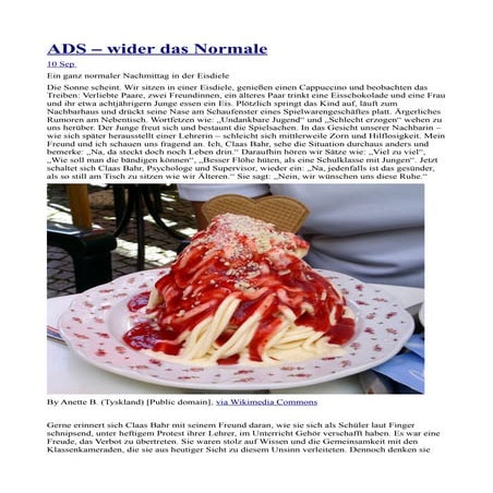 Claas Bahr - ADS – wider das Normale