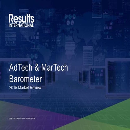 AdTech & MarTech Barometer - 2015 Market Review