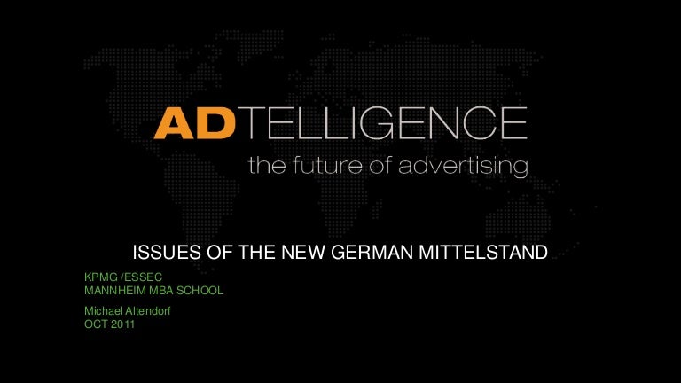 Adtelligence Starting A Company In Germany Mannheim Mba School