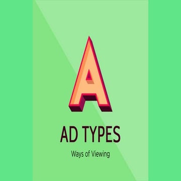 Week 3 advertising hidden and overt messages | PPTX