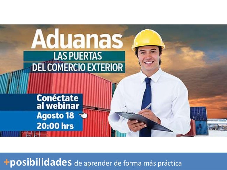 Aduanas las puertas del comercio exterior