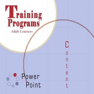 ADULT LEARNERS POWERPOINT