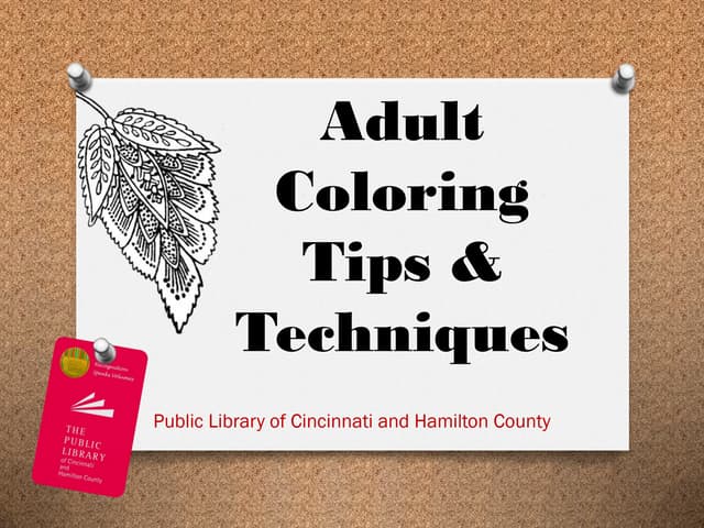 Adult Coloring Advice