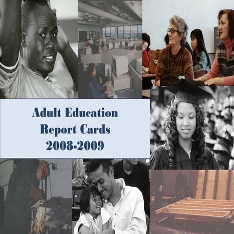 Utah Adult Education Report Card (2008-2009)