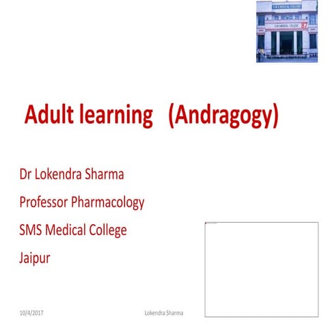 Adult learning