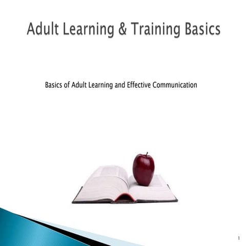 Adult Learning Basics