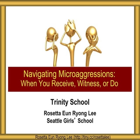 Trinity NYC Navigating Microaggressions