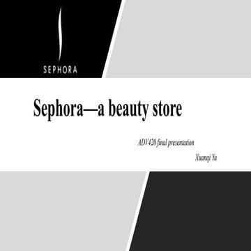 Sephora Digital Strategy | PDF