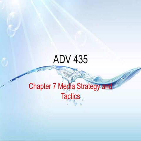 Adv 435 ch 7 media
