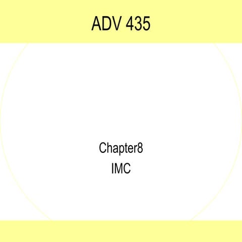 Adv 435 ch 8 imc