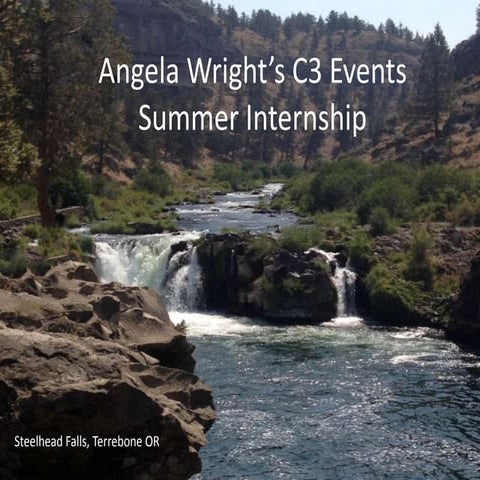 ADV 493 Final Presentation, A Presentation for C3 Events