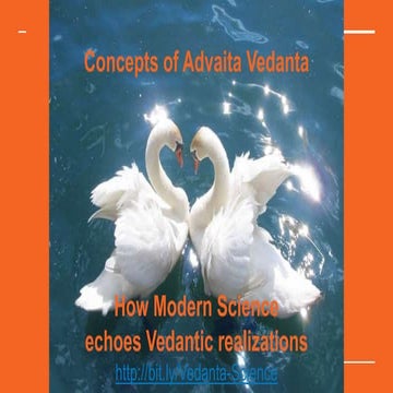 Advaita Vedanta and Science