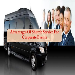 Advanatages Of Shuttle Service For ...