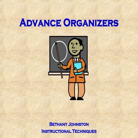 Advance Organizers | PPT