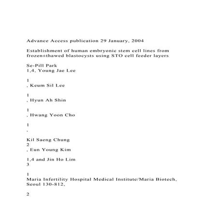 Advance Access publication 29 January, 2004Establishment o.docx