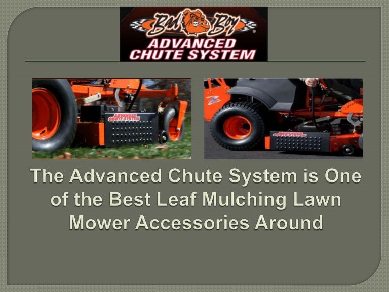 The Advanced Chute System is One of the Best Leaf Mulching Lawn Mower…
