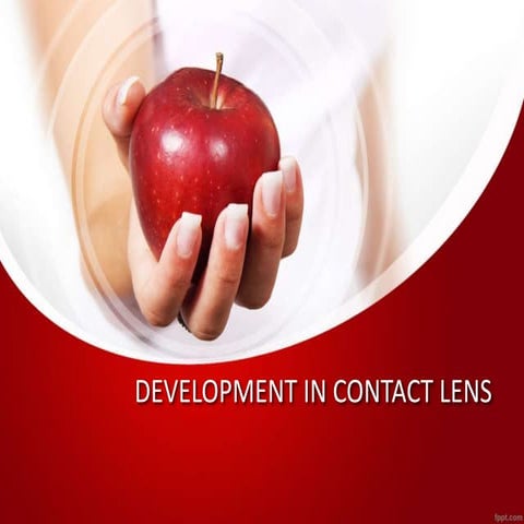Advance contact lens