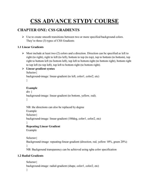 ADVANCE CSS STYDY COURSE TO BECOME A PROFESSIONAL.docx