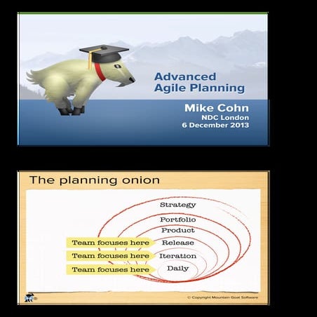 Advanced Agile Planning