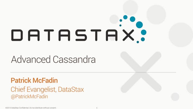 Advanced Cassandra
